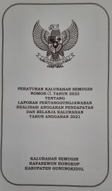 Laporan Pertanggungjawaban Tahun 2021