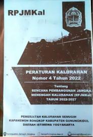 PERKAL NO 04 TAHUN 2022 TENTANG RPJMKal TAHUN 2022 -2027